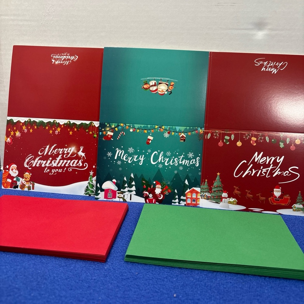 Christmas notecards 24 pk